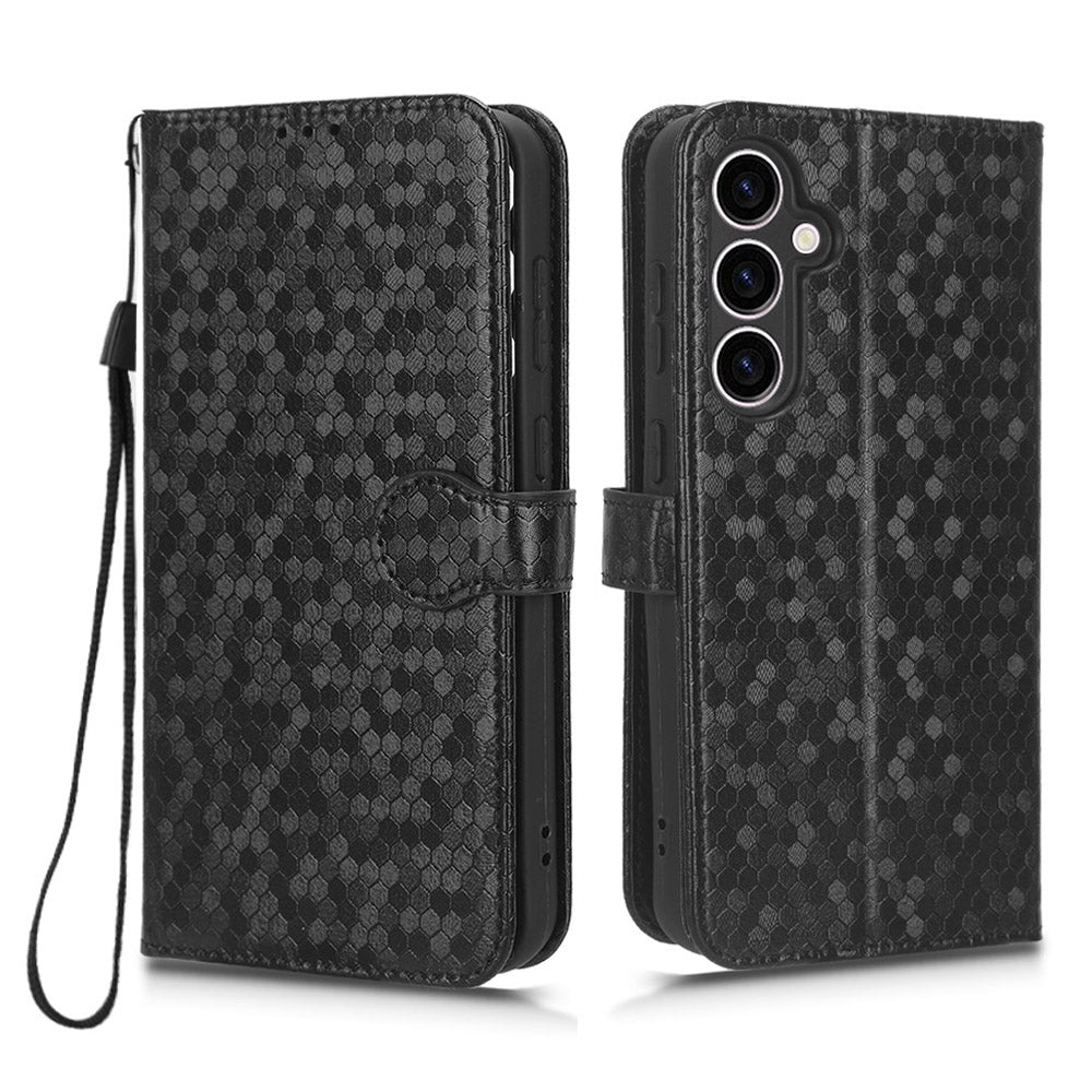 For Samsung Galaxy M34 5G F34 5G PU Leather Stand Phone Case Dot Imprinted Wallet Cover For Samsung Galaxy M34 5G F34 5G PU Leather Stand Phone Case Dot Imprinted Wallet Cover